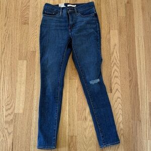 Levi's 311 Shaping Skinny Jeans with Distressed Detail